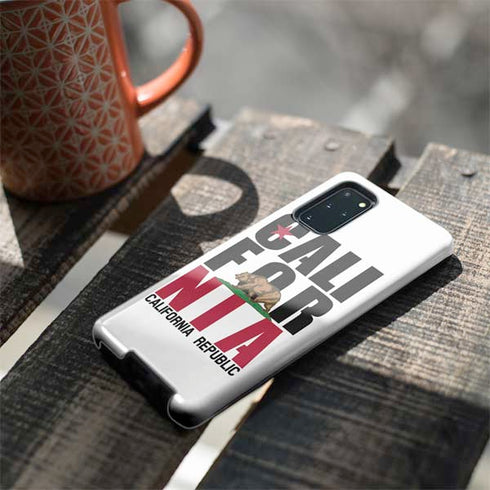 California White Block Galaxy S20 Plus Pro Case