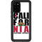 California White Block Galaxy S20 Plus Waterproof Case