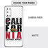 California White Block Galaxy S20 Skin