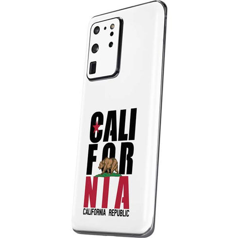 California White Block Galaxy S20 Ultra 5G Skin