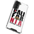 California White Block Galaxy S21 FE Clear Case