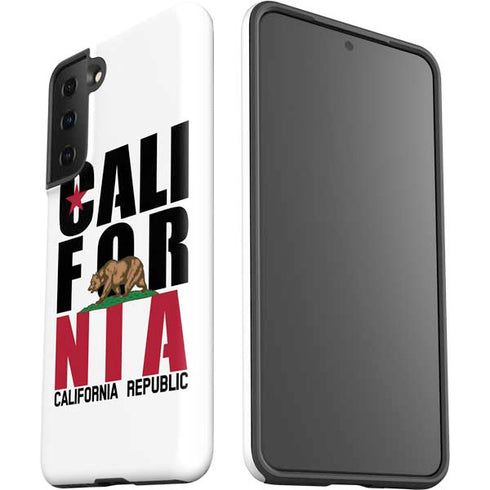 California White Block Galaxy S21 Plus 5G Pro Case