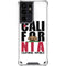 California White Block Galaxy S21 Ultra 5G Clear Case