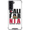 California White Block Galaxy S22 Clear Case