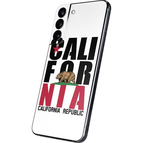 California White Block Galaxy S22 Plus Skin