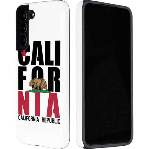 California White Block Galaxy S22 Pro Case