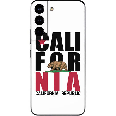 California White Block Galaxy S22 Skin