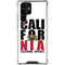 California White Block Galaxy S22 Ultra Clear Case