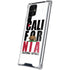California White Block Galaxy S22 Ultra Clear Case