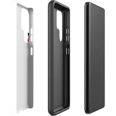 California White Block Galaxy S22 Ultra Pro Case