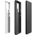 California White Block Galaxy S22 Ultra Pro Case