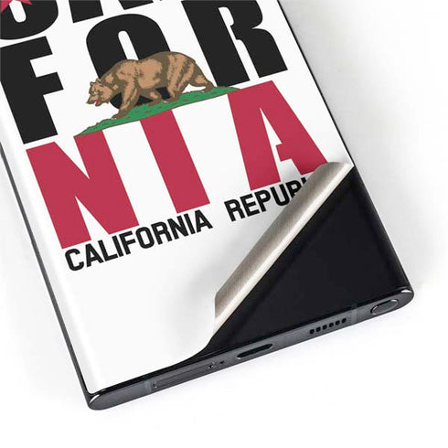 California White Block Galaxy S22 Ultra Skin