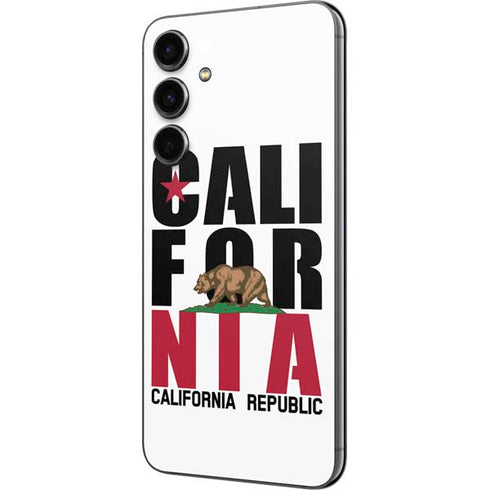 California White Block Galaxy S23 FE Skin