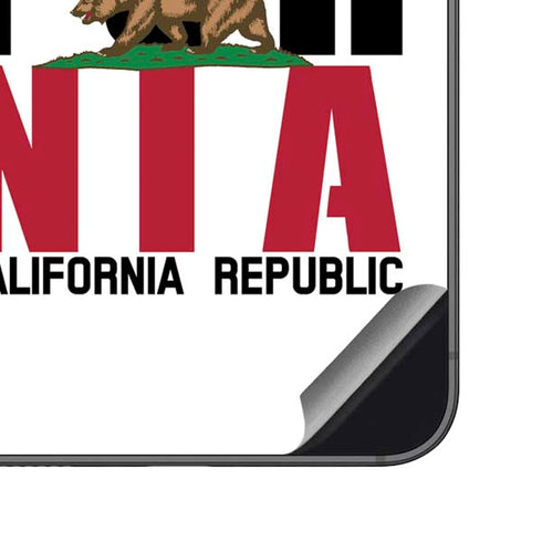 California White Block Galaxy S23 FE Skin