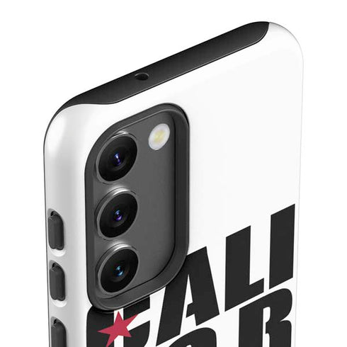 California White Block Galaxy S23 Pro Case