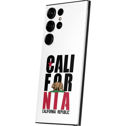 California White Block Galaxy S23 Ultra Skin