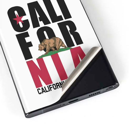 California White Block Galaxy S23 Ultra Skin