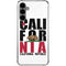 California White Block Galaxy S24 Plus Clear Case