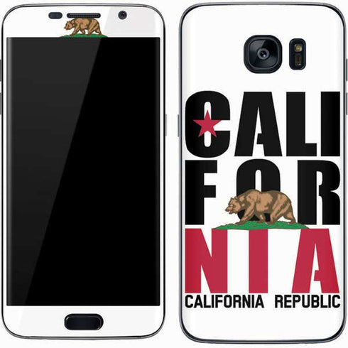 California White Block Galaxy S7 Skin
