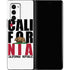 California White Block Galaxy Z Fold2 5G Skin