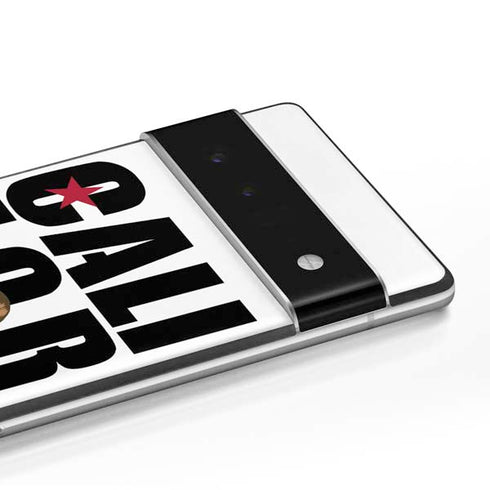 California White Block Google Pixel 6 Skin