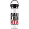 California White Block Hydro Flask 20oz Wide Mouth Skin
