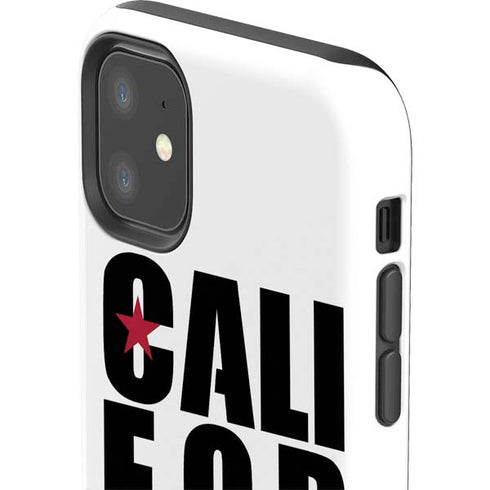 California White Block iPhone 11 Impact Case