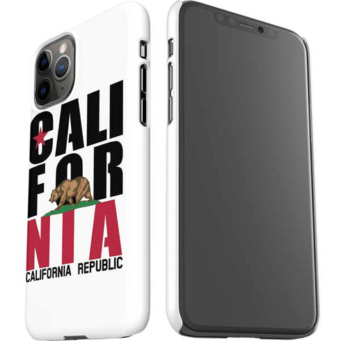 California White Block iPhone 11 Pro Lite Case