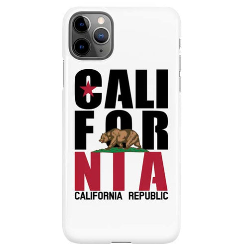 California White Block iPhone 11 Pro Max Lite Case