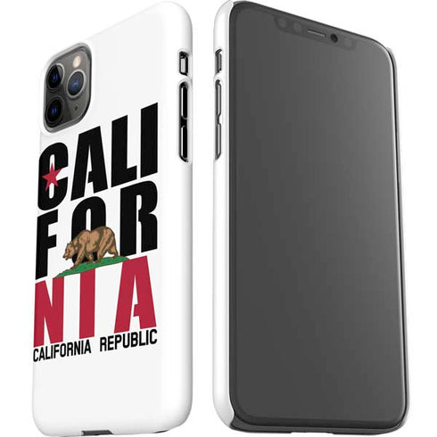 California White Block iPhone 11 Pro Max Lite Case