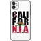 California White Block iPhone 11 Skin