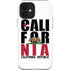 California White Block iPhone 12 Impact Case