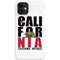 California White Block iPhone 12 Mini Lite Case