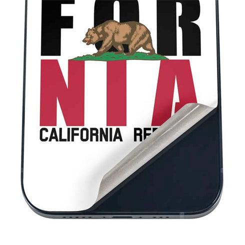 California White Block iPhone 12 Mini Skin