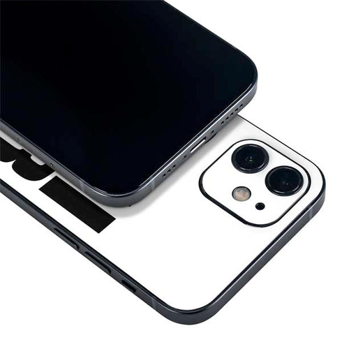 California White Block iPhone 12 Mini Skin