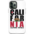 California White Block iPhone 12 Pro Impact Case