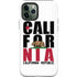 California White Block iPhone 12 Pro Max Impact Case