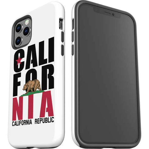 California White Block iPhone 12 Pro Max Impact Case