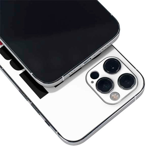 California White Block iPhone 12 Pro Max Skin