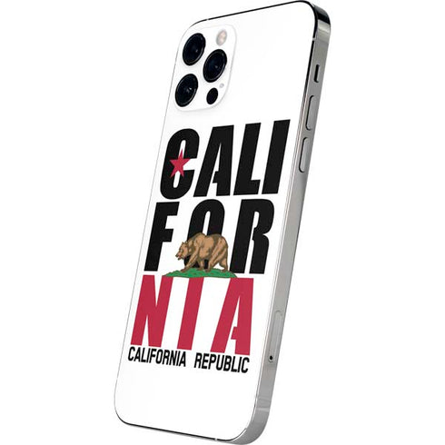 California White Block iPhone 12 Pro Skin