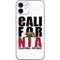 California White Block iPhone 12 Skin