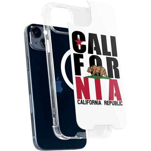 California White Block iPhone 13 MagSafe Case