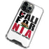 California White Block iPhone 13 Pro Max Clear Case