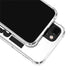 California White Block iPhone 14 Plus Clear Case