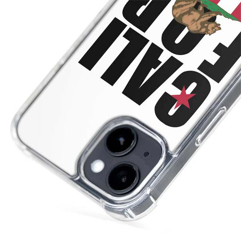 California White Block iPhone 15 Plus MagSafe Case