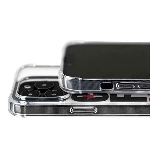 California White Block iPhone 15 Pro MagSafe Case