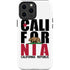 California White Block iPhone 14 Pro Max Impact Case