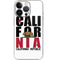 California White Block iPhone 14 Pro Skin