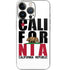 California White Block iPhone 14 Pro Skin