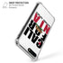 California White Block iPhone 7/8 Plus Clear Case